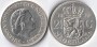 1959 2 ½ Gulden Niederlande ss